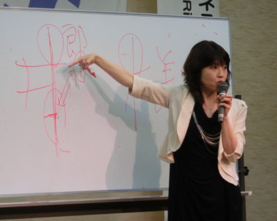 ▲講師の山上りるも 氏