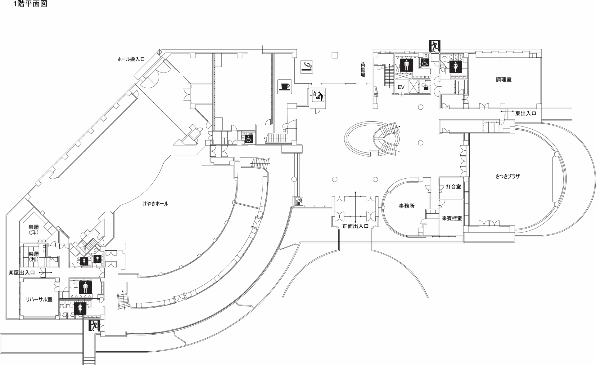 1階平面図