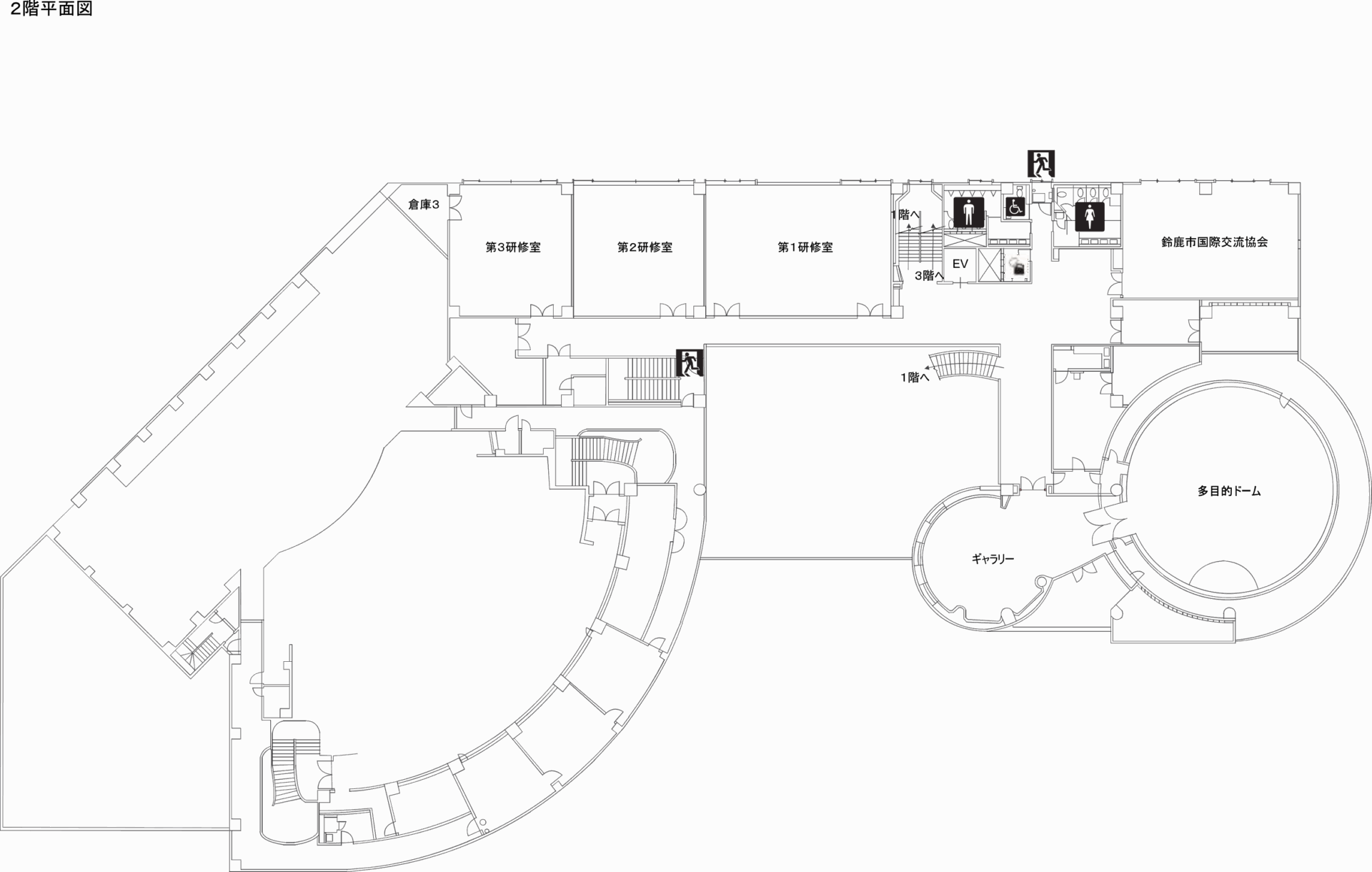 2階平面図